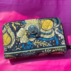 Ellie Blue Locking Wallet